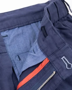 NZA New Zealand Auckland Broeken|Chino Van Linnen En Katoen-Dusk Navy