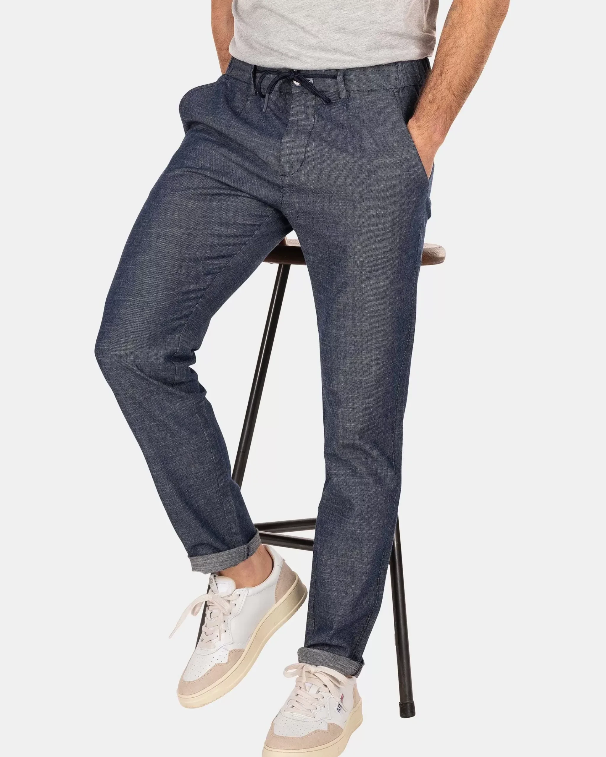 NZA New Zealand Auckland Broeken|Donkerblauwe Chino-Traditional Navy