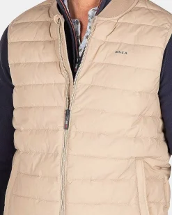 NZA New Zealand Auckland Jassen|Effen Bodywarmer-Shimmering Sand