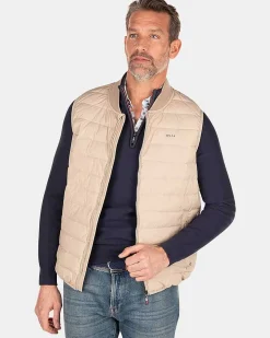 NZA New Zealand Auckland Jassen|Effen Bodywarmer-Shimmering Sand