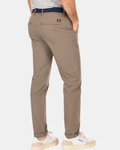 NZA New Zealand Auckland Broeken|Effen Chino Met Stretch-Misty Army