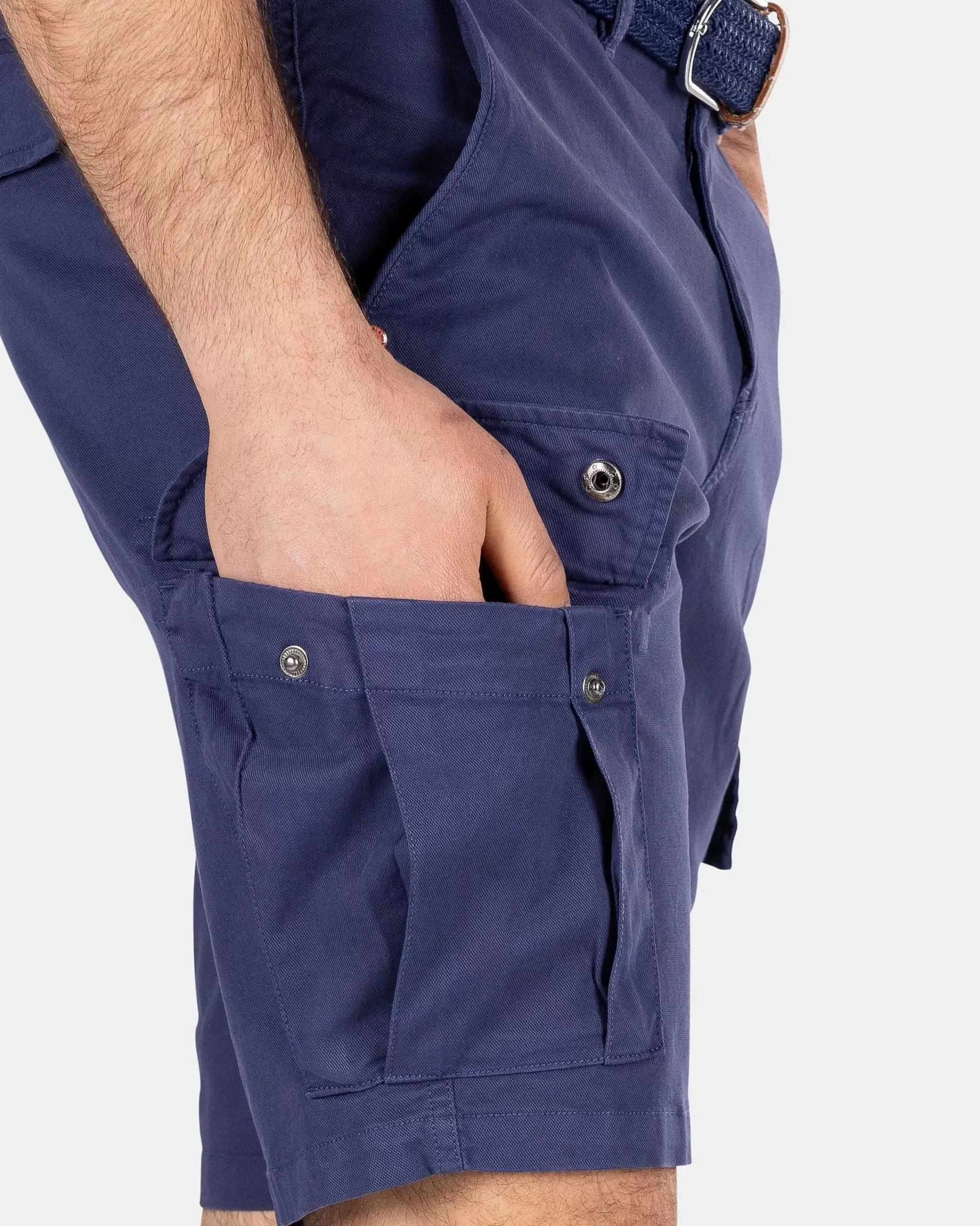 NZA New Zealand Auckland Broeken|Effen Korte Broek-Dusk Navy
