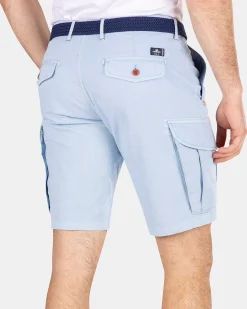 NZA New Zealand Auckland Broeken|Effen Korte Broek-Universal Blue