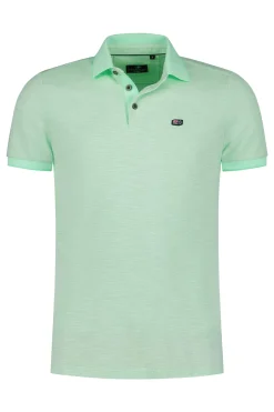 NZA New Zealand Auckland Polo-Shirts|Effen Polo Van Duurzaam Materiaal-Teal Green