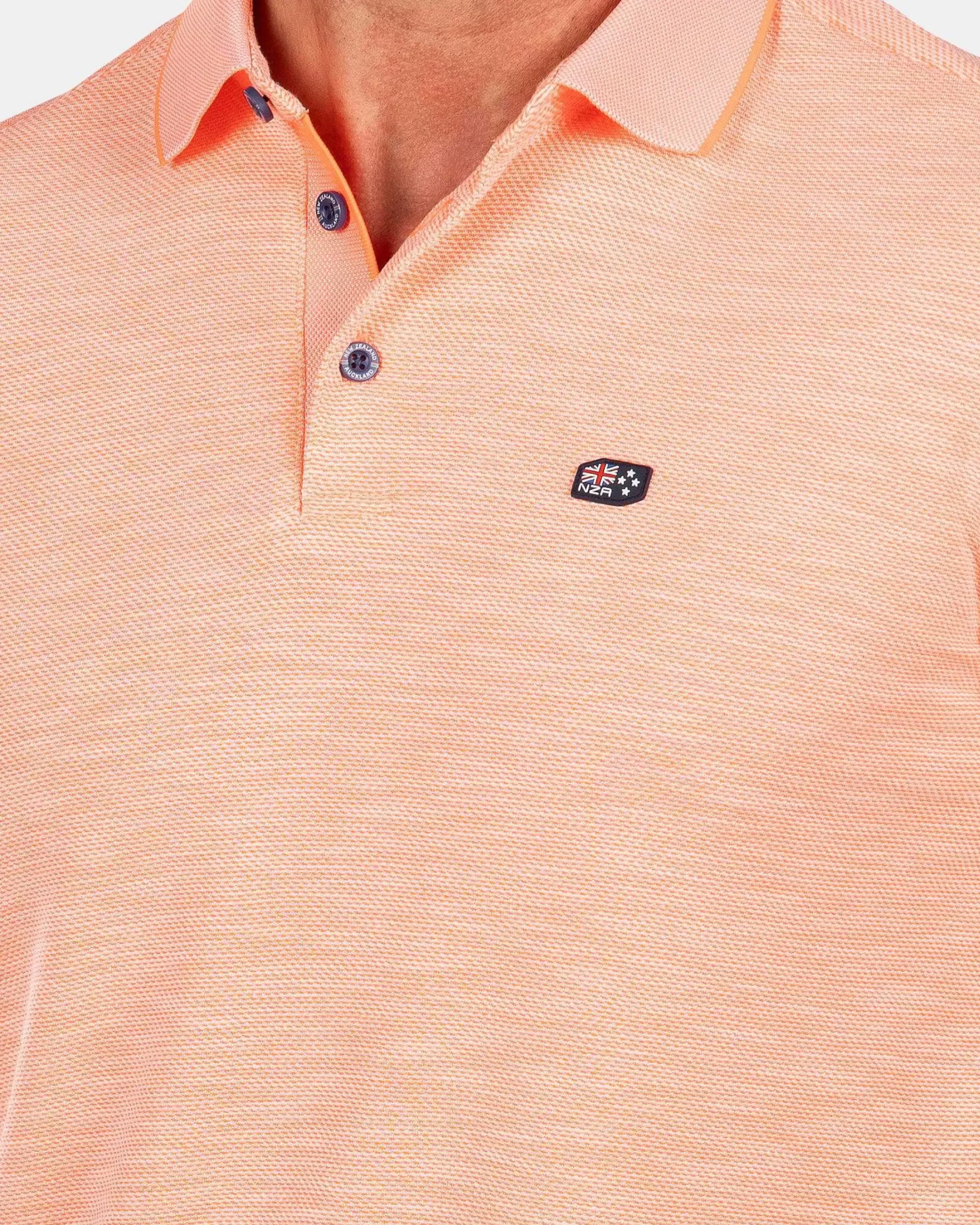 NZA New Zealand Auckland Polo-Shirts|Effen Polo Van Duurzaam Materiaal-Fury Pink