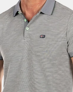 NZA New Zealand Auckland Polo-Shirts|Effen Polo Van Duurzaam Materiaal-Chalk Green