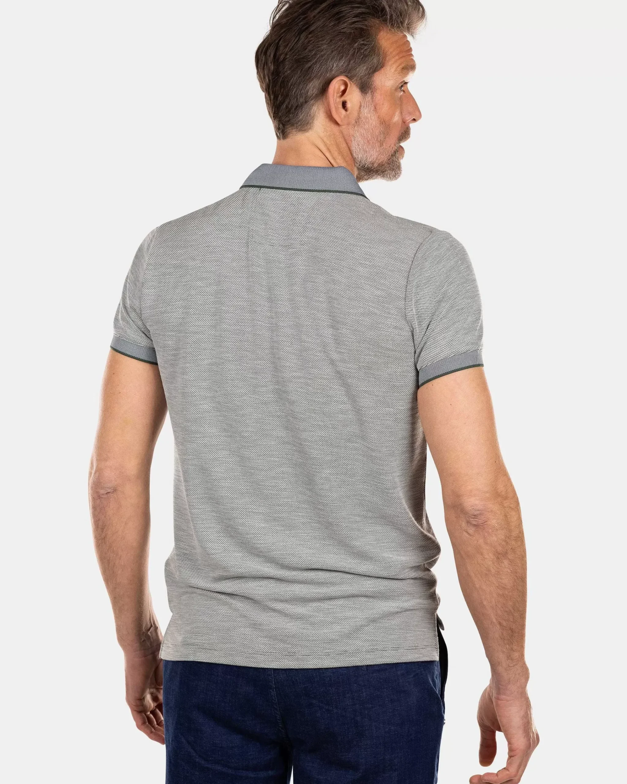 NZA New Zealand Auckland Polo-Shirts|Effen Polo Van Duurzaam Materiaal-Chalk Green
