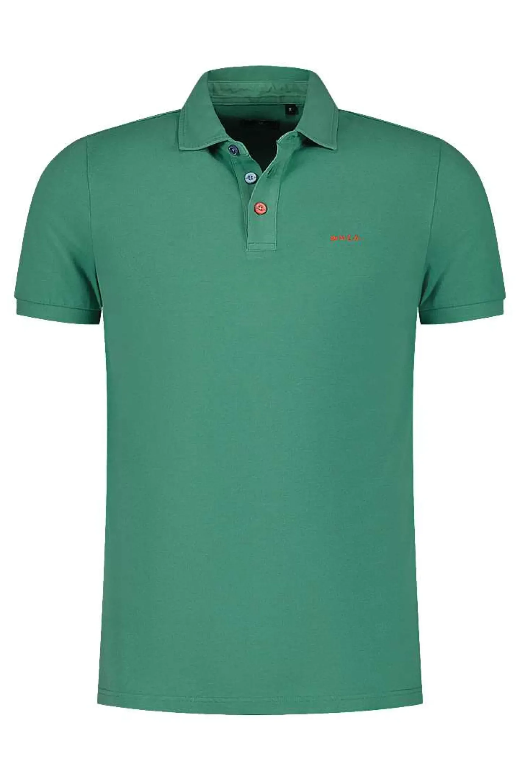 NZA New Zealand Auckland Polo-Shirts|Effen Polo Van Katoen-Amazon Green