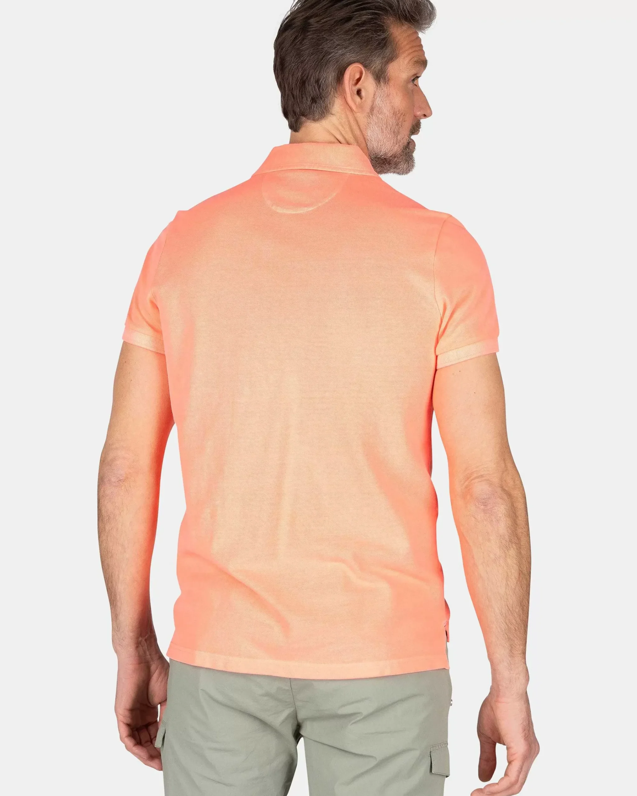 NZA New Zealand Auckland Polo-Shirts|Effen Polo Van Katoen-Fury Pink