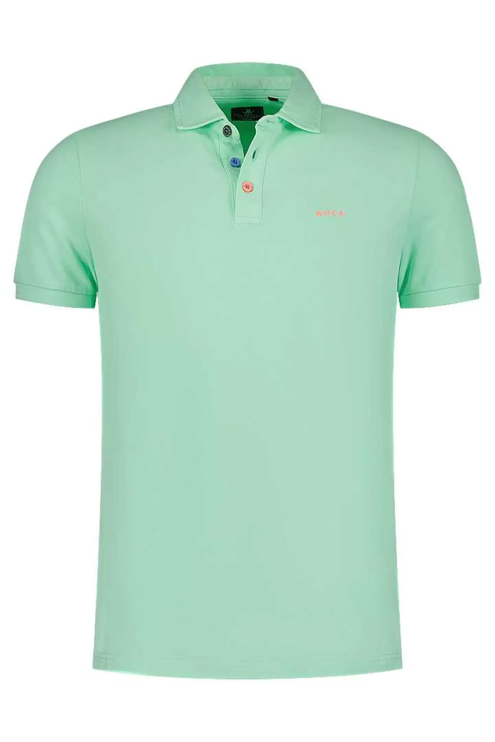 NZA New Zealand Auckland Polo-Shirts|Effen Polo Van Katoen-Teal Green
