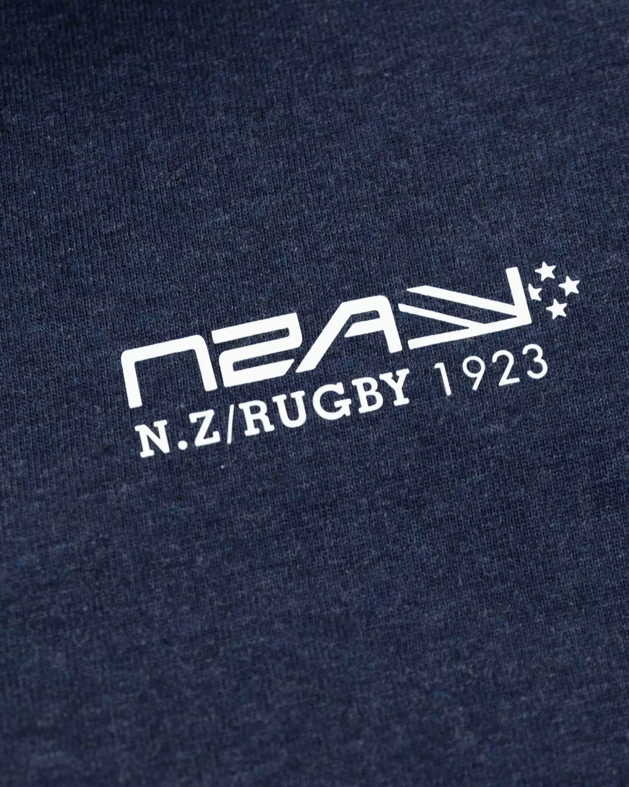 NZA New Zealand Auckland Polo-Shirts|Effen Rugby Shirt-Traditional Navy
