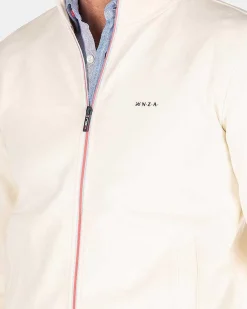 NZA New Zealand Auckland Sweats|Effen Stretch Vest-Cream