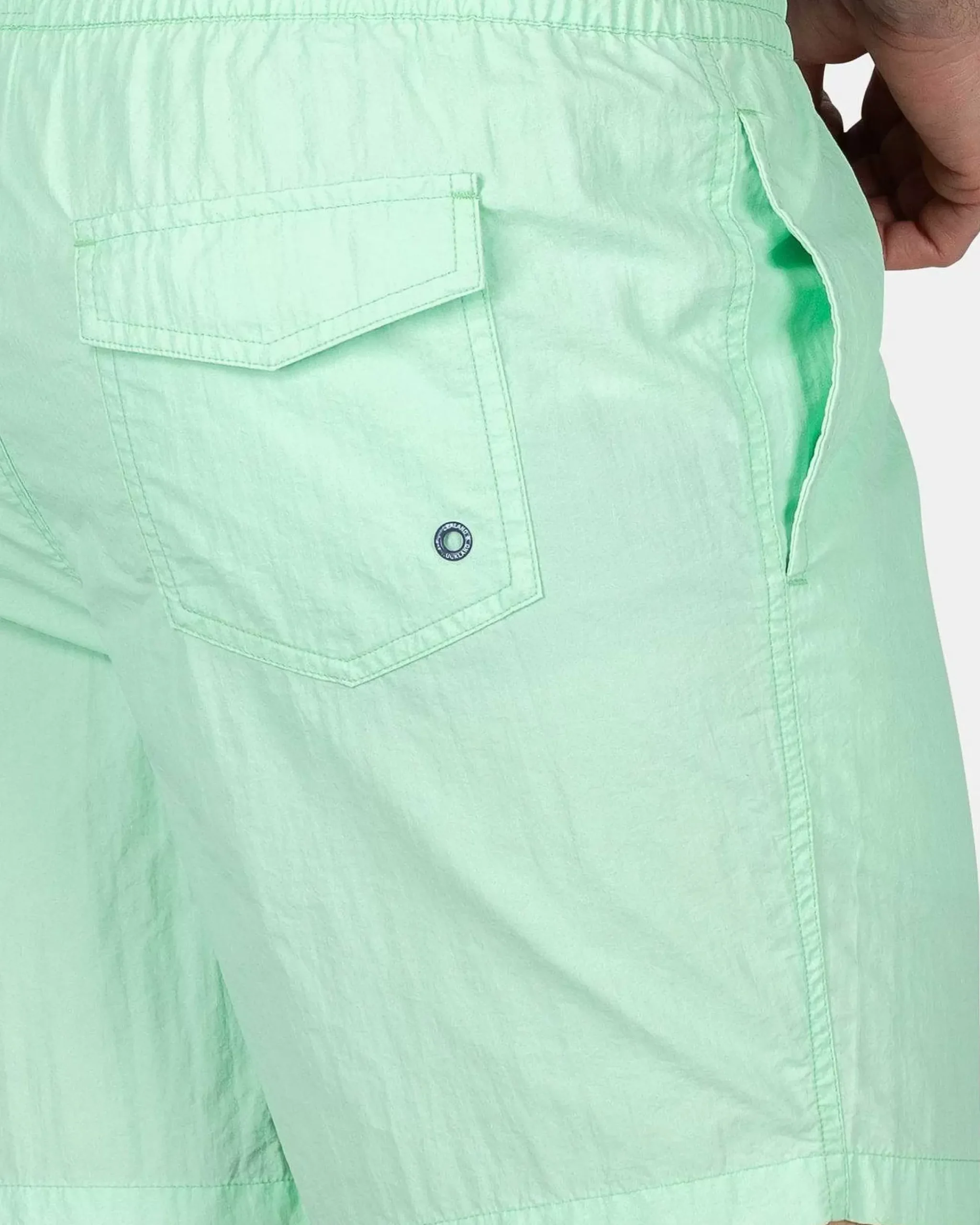 NZA New Zealand Auckland Broeken|Effen Zwembroek-Teal Green
