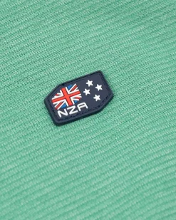 NZA New Zealand Auckland Truien|Fleece Sweater Met Rits-Amazon Green