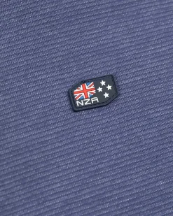 NZA New Zealand Auckland Truien|Fleece Sweater Met Rits-Dusk Navy