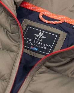 NZA New Zealand Auckland Jassen|Gewatteerde Jas Met Softshell-Misty Army