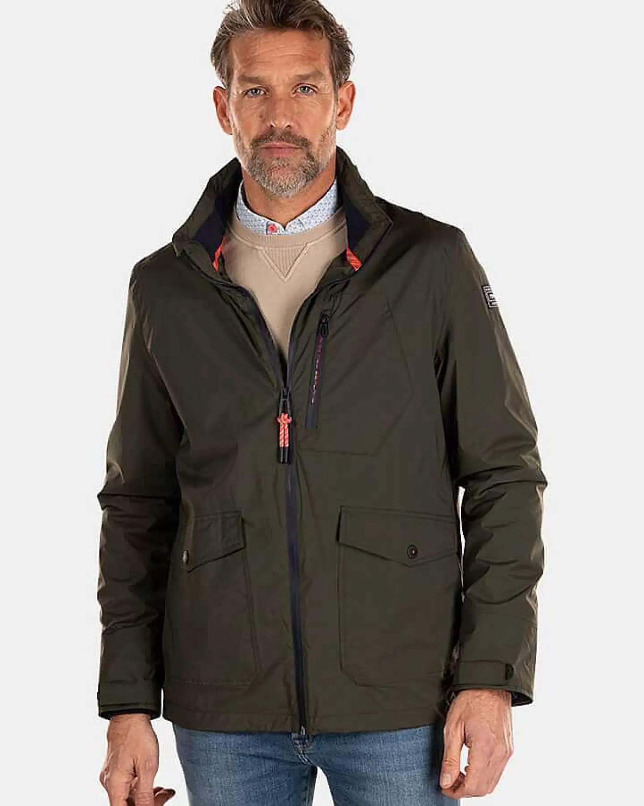 NZA New Zealand Auckland Jassen|Groene Outdoor Jas-Jacket Army