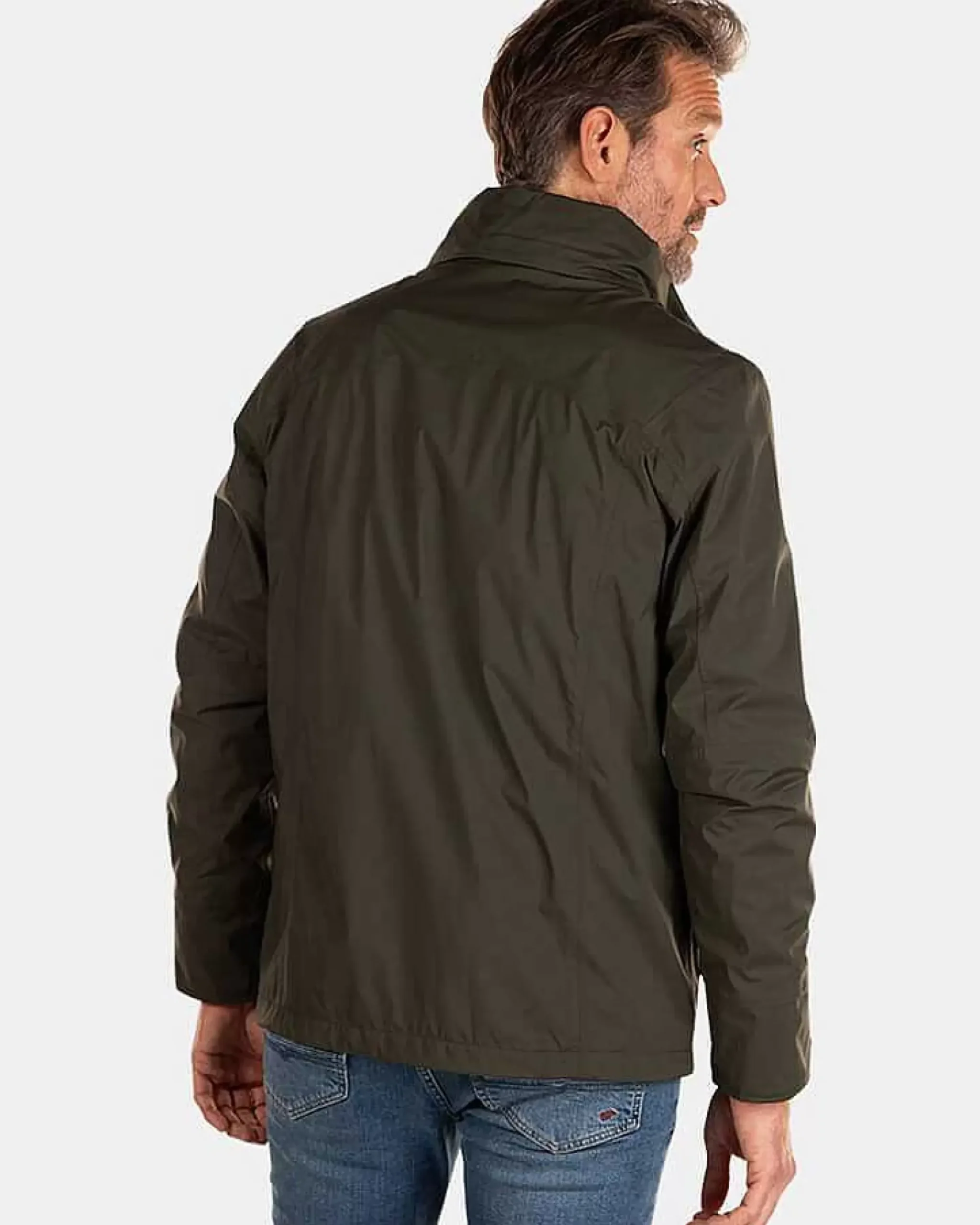 NZA New Zealand Auckland Jassen|Groene Outdoor Jas-Jacket Army