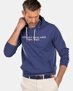 NZA New Zealand Auckland Sweats|Hoodie Met Logo -Dusk Navy