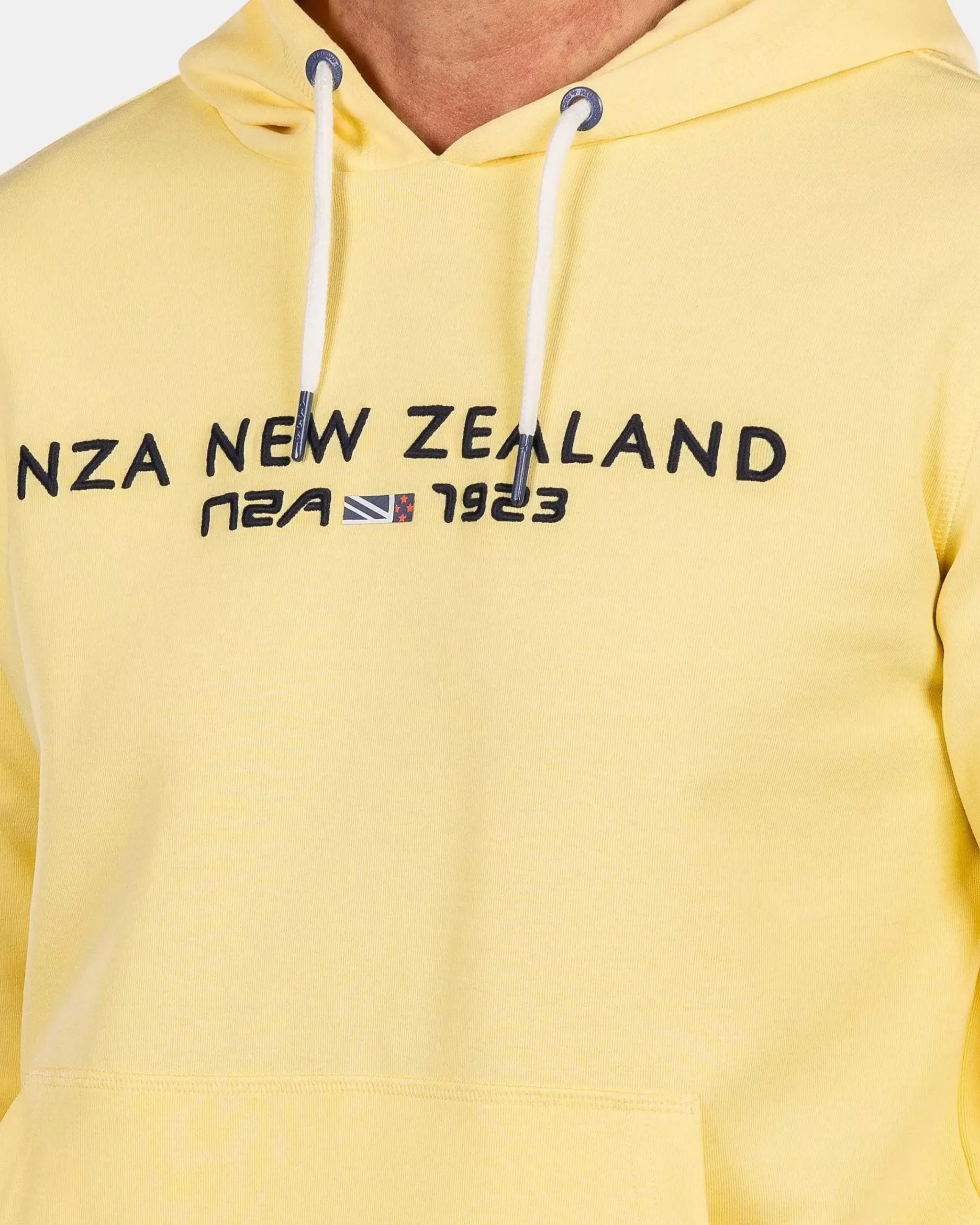 NZA New Zealand Auckland Sweats|Hoodie Met Logo -Iguana Yellow