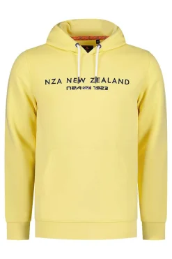 NZA New Zealand Auckland Sweats|Hoodie Met Logo -Iguana Yellow