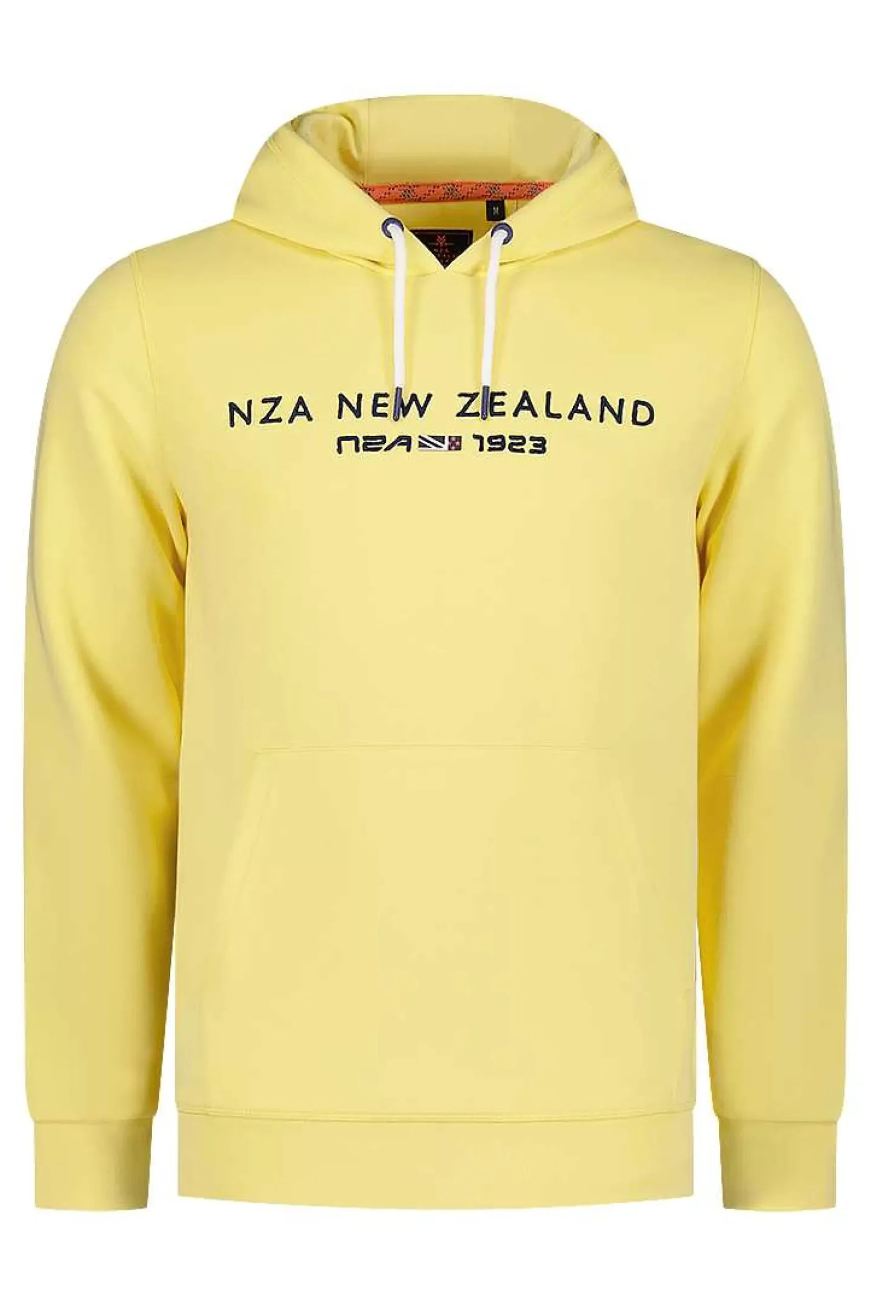 NZA New Zealand Auckland Sweats|Hoodie Met Logo -Iguana Yellow