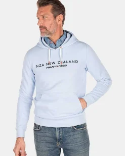 NZA New Zealand Auckland Sweats|Hoodie Met Logo -Rhythm Blue