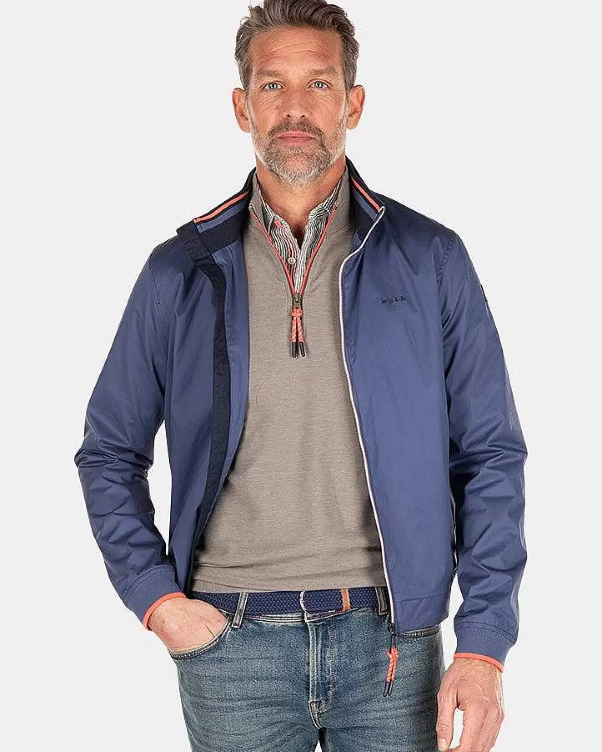 NZA New Zealand Auckland Jassen|Katoenen Bomberjack-Dusk Navy