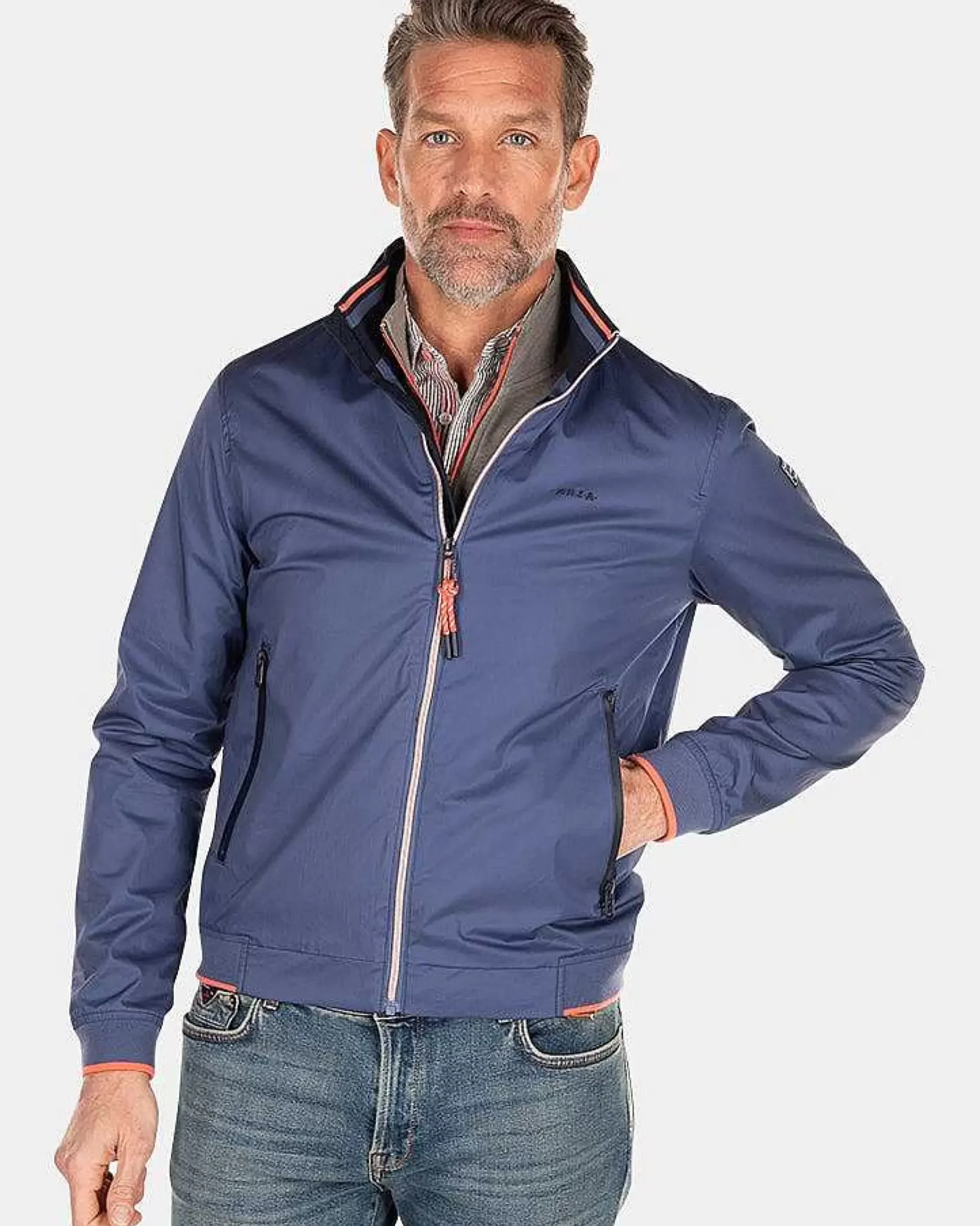 NZA New Zealand Auckland Jassen|Katoenen Bomberjack-Dusk Navy