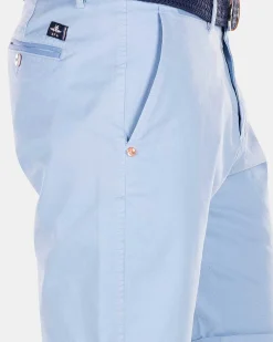 NZA New Zealand Auckland Broeken|Katoenen Chino Shorts-Universal Blue