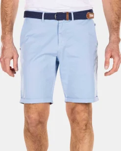 NZA New Zealand Auckland Broeken|Katoenen Chino Shorts-Universal Blue