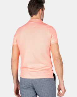 NZA New Zealand Auckland Polo-Shirts|Katoenen Effen Polo-Fury Pink