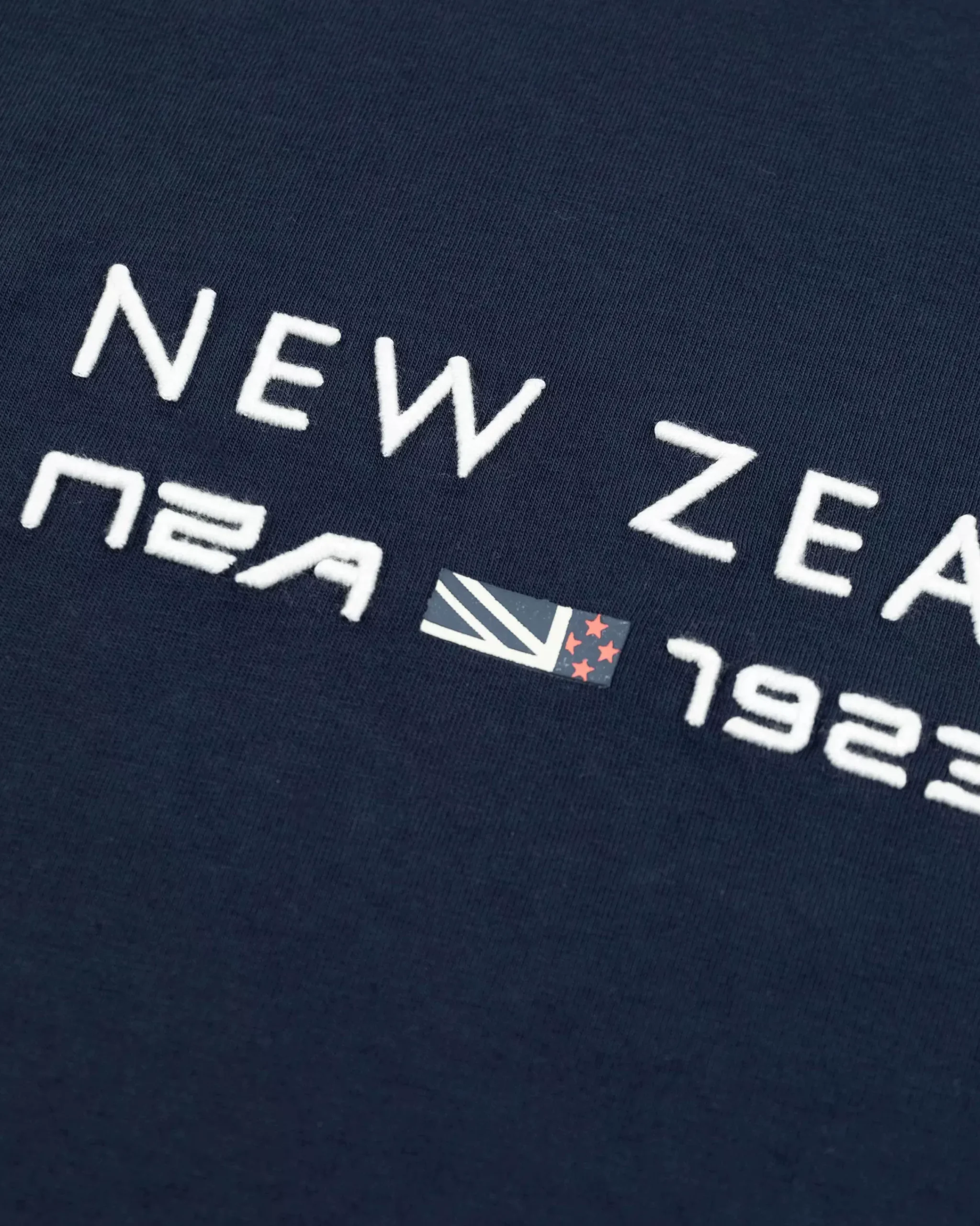 NZA New Zealand Auckland T-Shirts|Katoenen Longsleeve-Traditional Navy