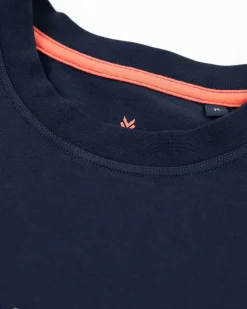 NZA New Zealand Auckland T-Shirts|Katoenen Longsleeve-Traditional Navy