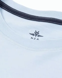 NZA New Zealand Auckland T-Shirts|Katoenen Longsleeve-Universal Blue
