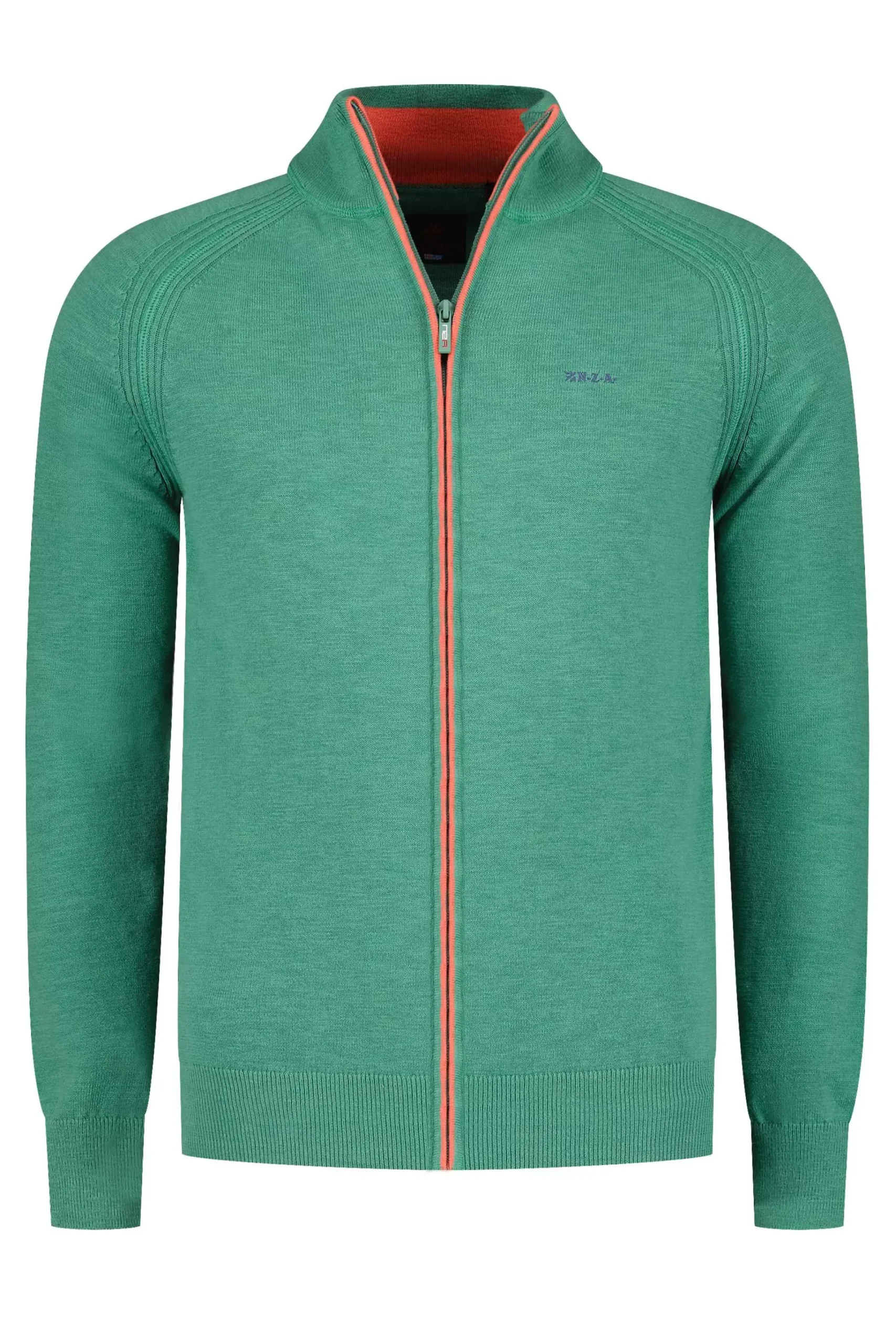 NZA New Zealand Auckland Truien|Katoenen Vest Met Rits-Amazon Green