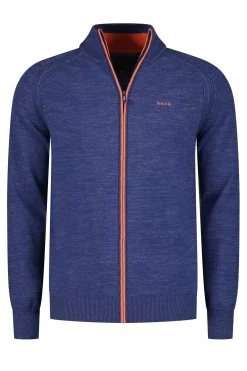NZA New Zealand Auckland Truien|Katoenen Vest Met Rits-Dusk Navy