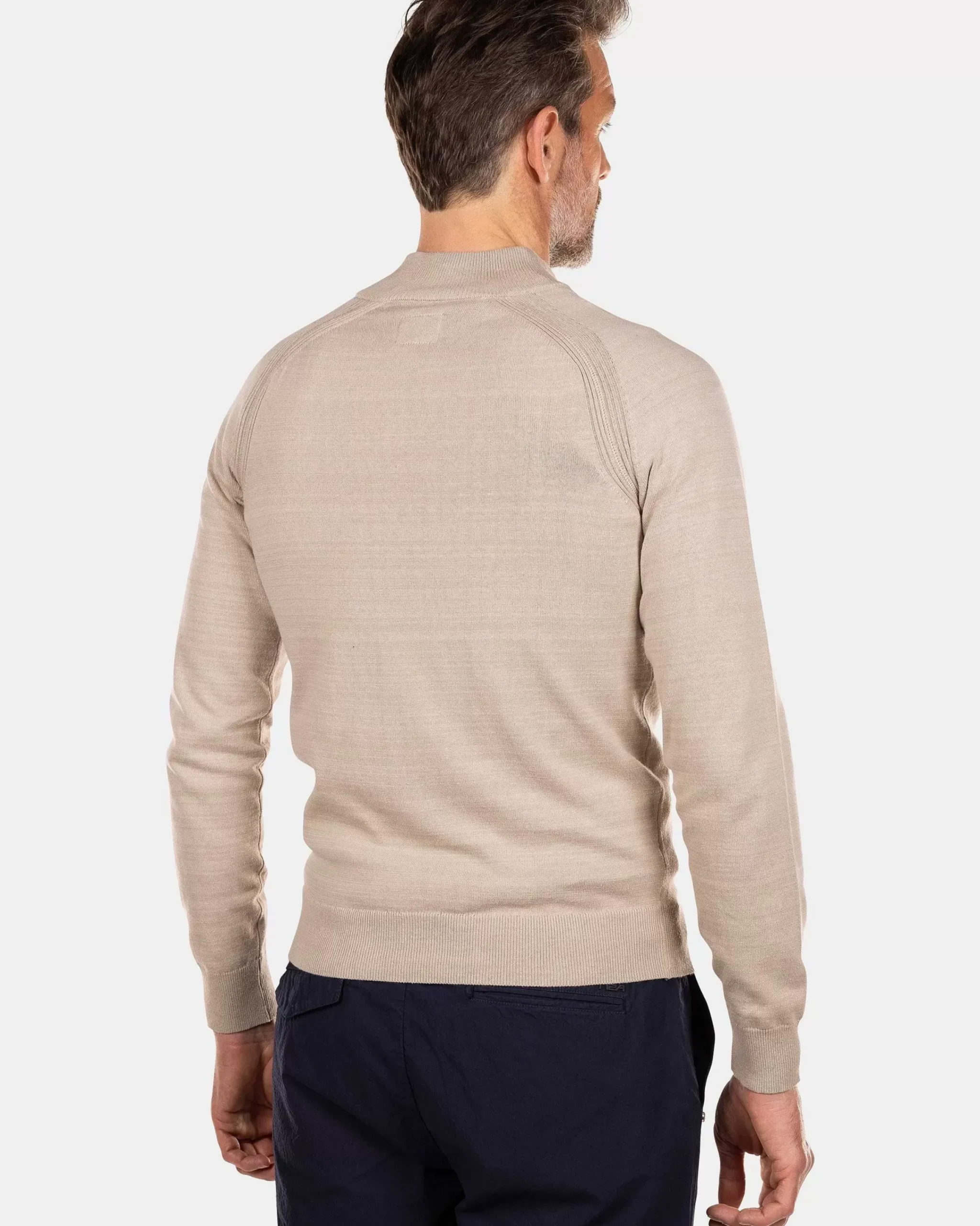 NZA New Zealand Auckland Truien|Katoenen Vest Met Rits-Shimmering Sand
