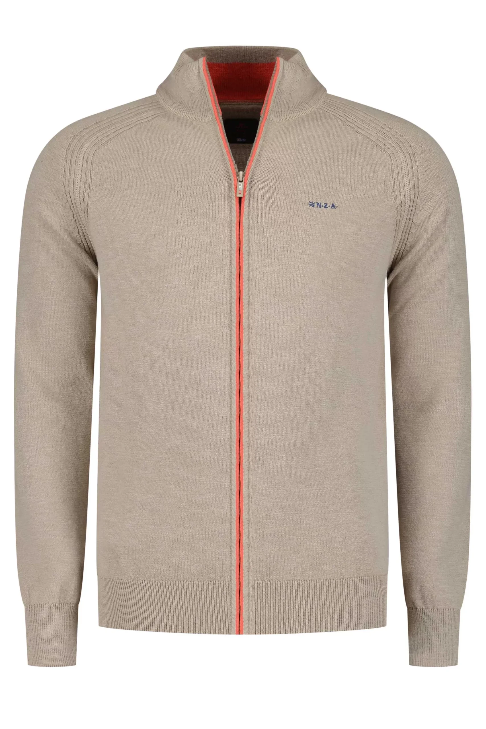 NZA New Zealand Auckland Truien|Katoenen Vest Met Rits-Shimmering Sand