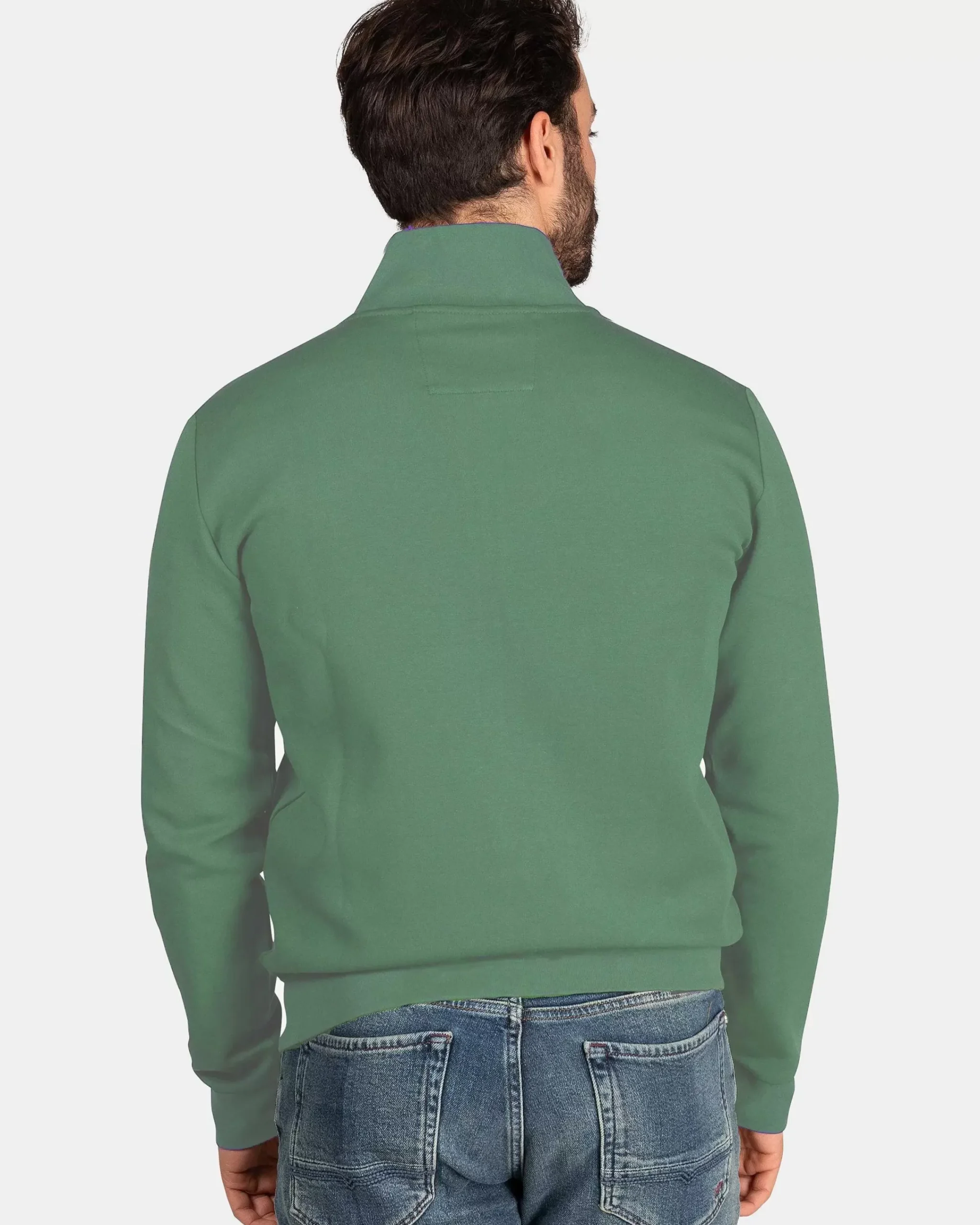 NZA New Zealand Auckland Truien|Katoenen Vest Met Stretch -Amazon Green
