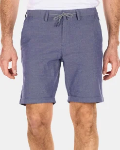 NZA New Zealand Auckland Broeken|Korte Broek Van Katoen-Dusk Navy