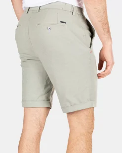 NZA New Zealand Auckland Broeken|Korte Broek Van Katoen-Mellow Army