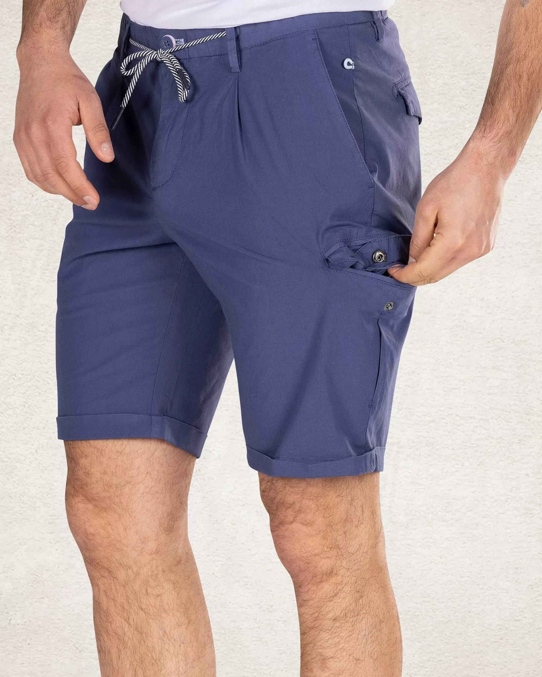 NZA New Zealand Auckland Broeken|Korte Cargo Broek-Dusk Navy