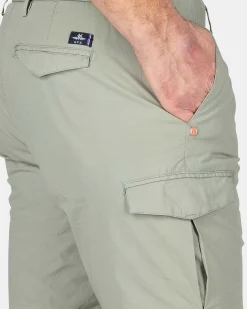 NZA New Zealand Auckland Broeken|Korte Cargo Broek-Mellow Army