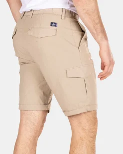 NZA New Zealand Auckland Broeken|Korte Cargo Broek-Shimmering Sand