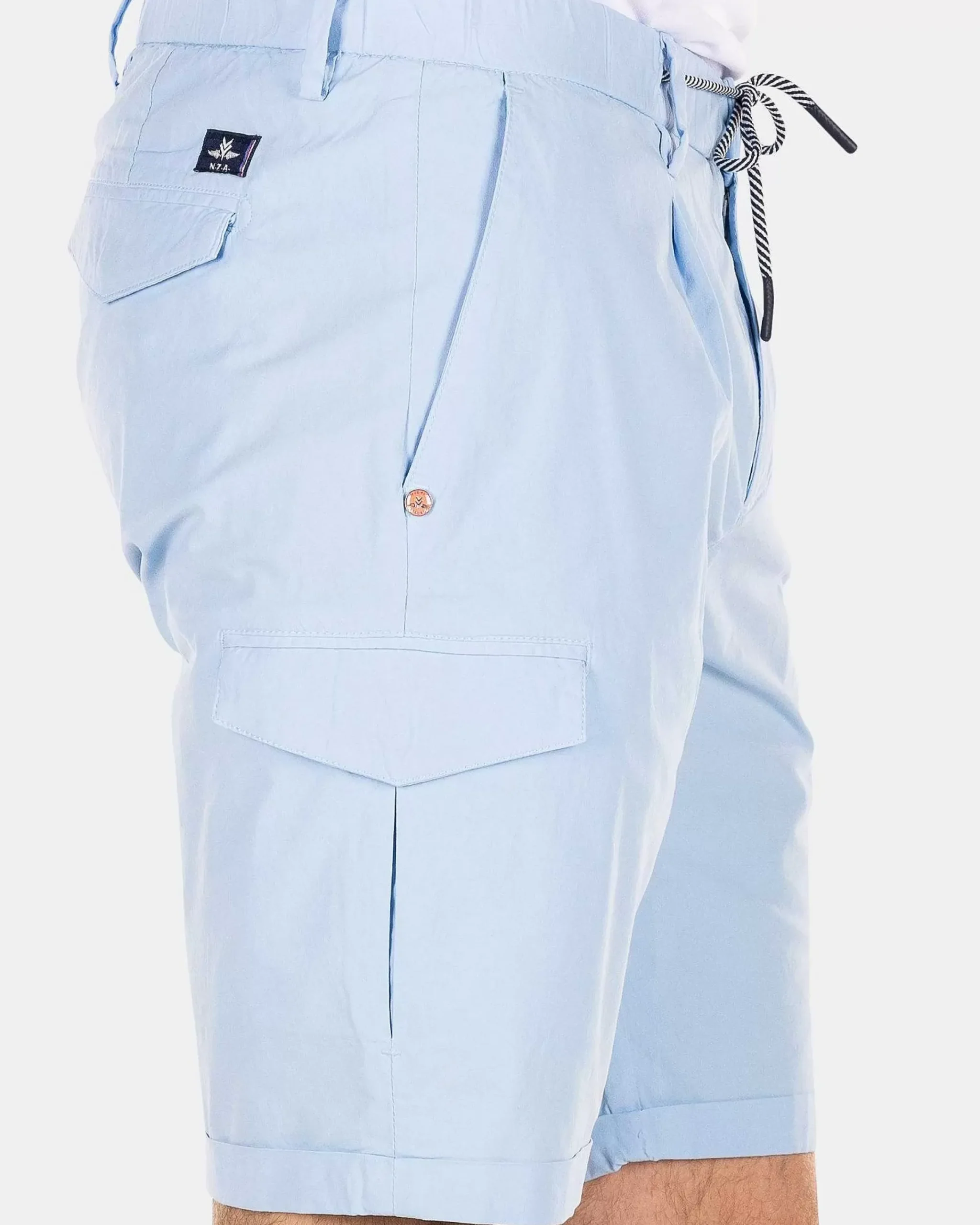 NZA New Zealand Auckland Broeken|Korte Cargo Broek-Universal Blue
