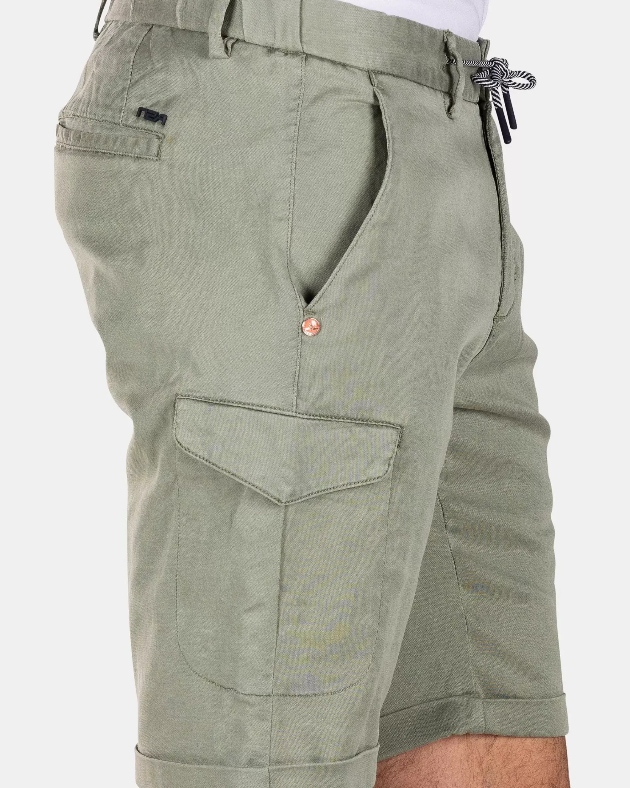 NZA New Zealand Auckland Broeken|Korte Cargo Met Stretch-Mellow Army