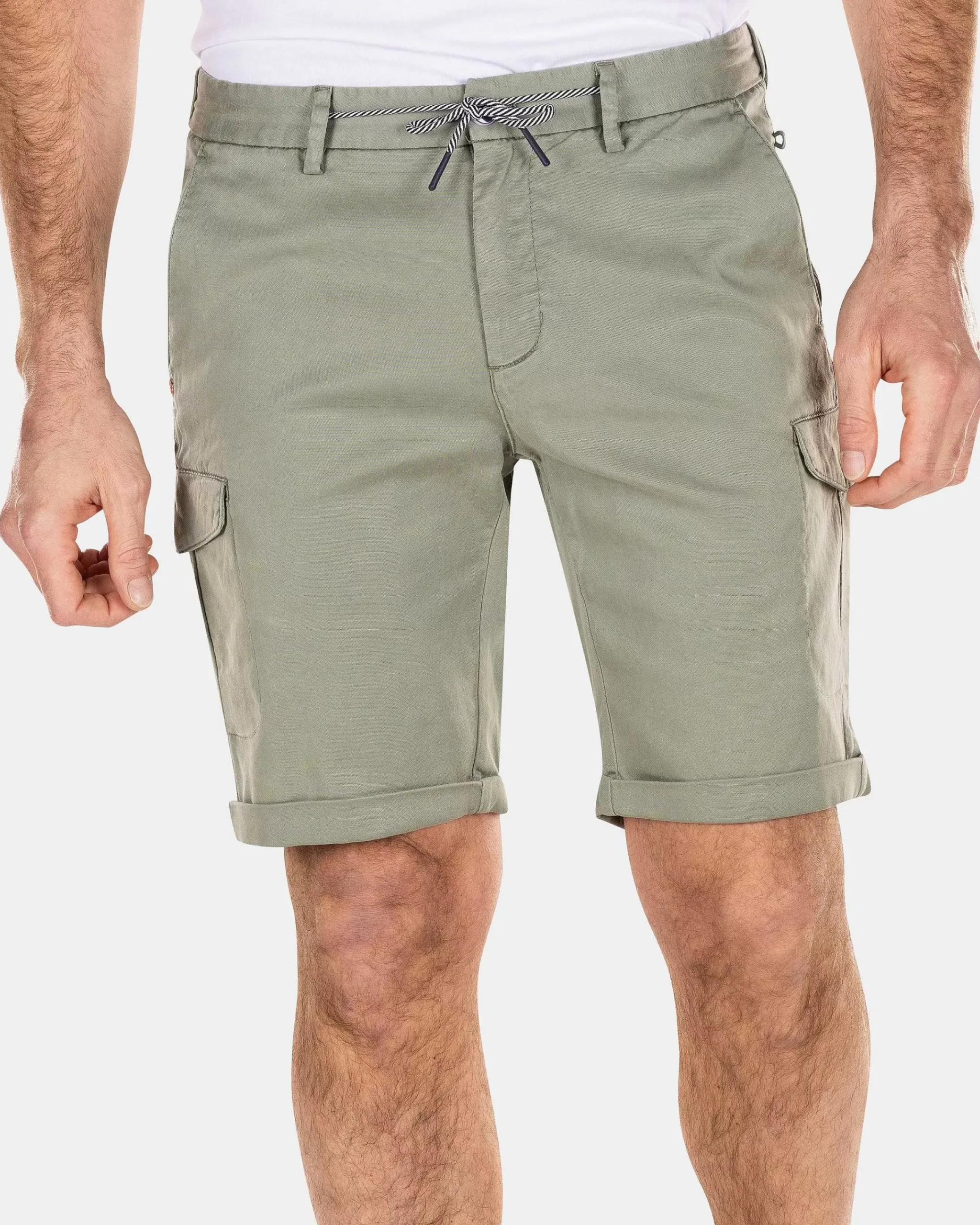 NZA New Zealand Auckland Broeken|Korte Cargo Met Stretch-Mellow Army