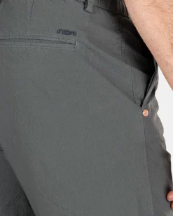 NZA New Zealand Auckland Broeken|Korte Chino Van Katoen-Chalk Green