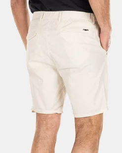 NZA New Zealand Auckland Broeken|Korte Chino Van Katoen-Cream